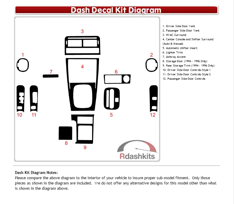 1992 Honda prelude dash kits #4