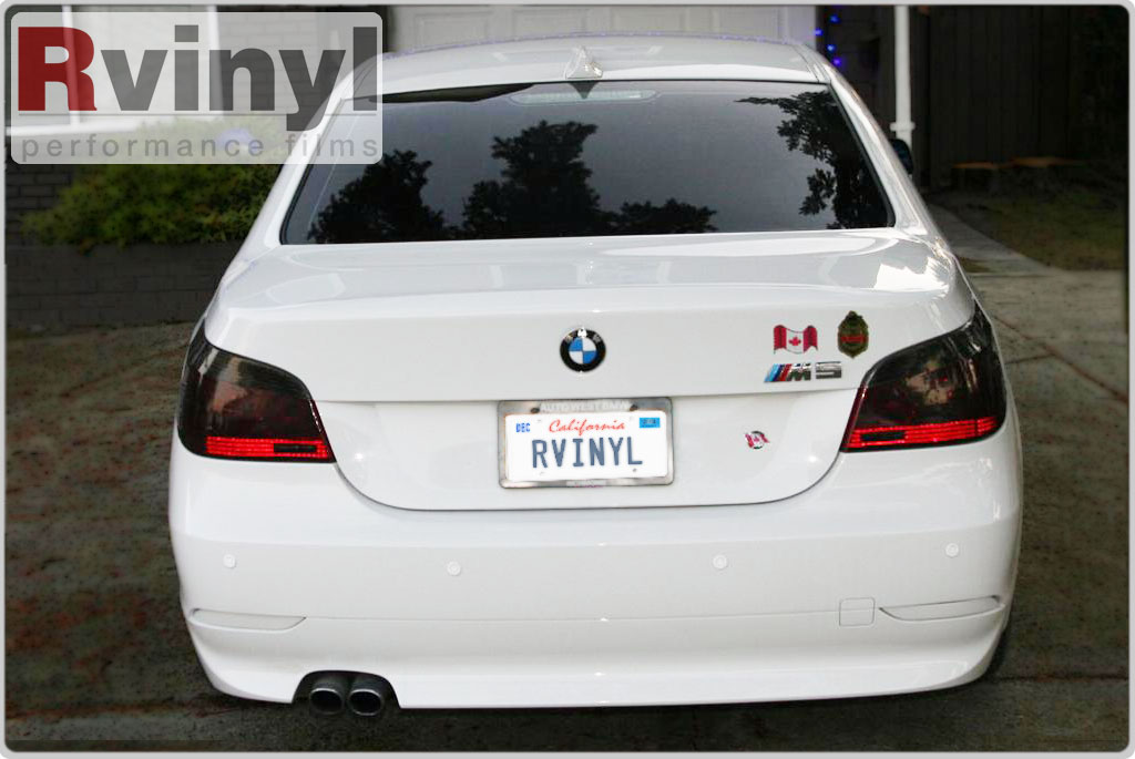 Smoked taillight cover bmw #3