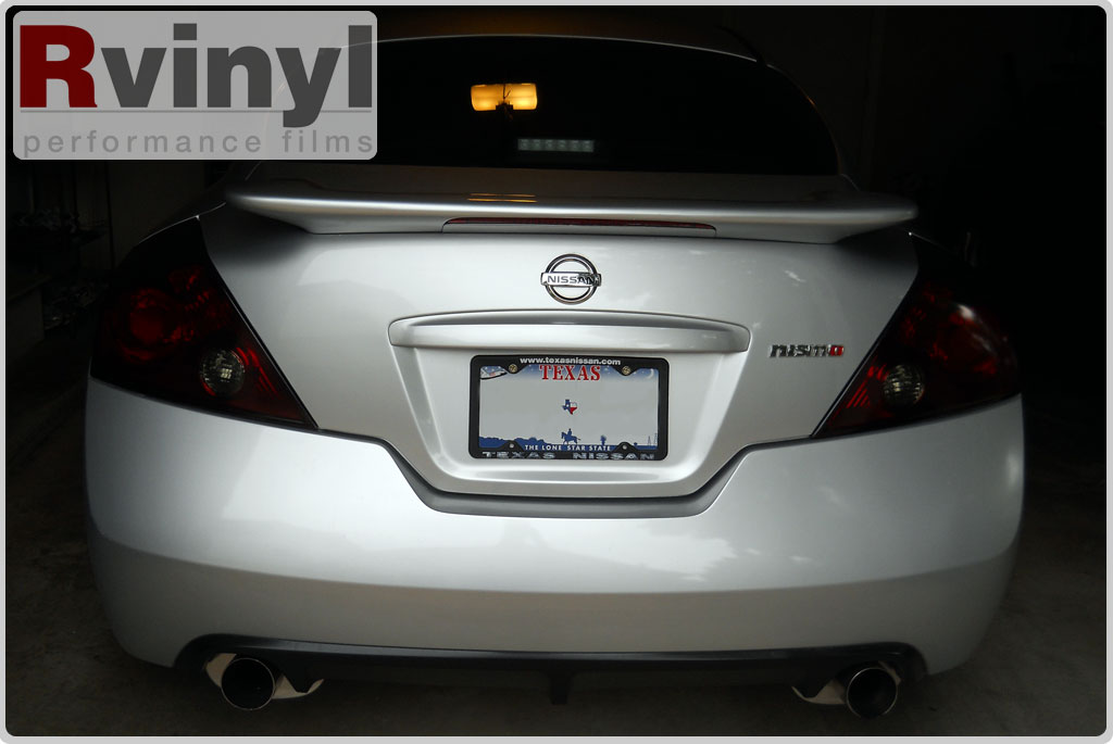 2012 Nissan altima coupe smoked tail lights #1